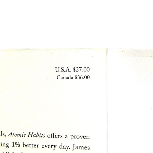 Atomic Habits by James Clear | Hardcover Self-Improvement Book - Picture 5 of 6